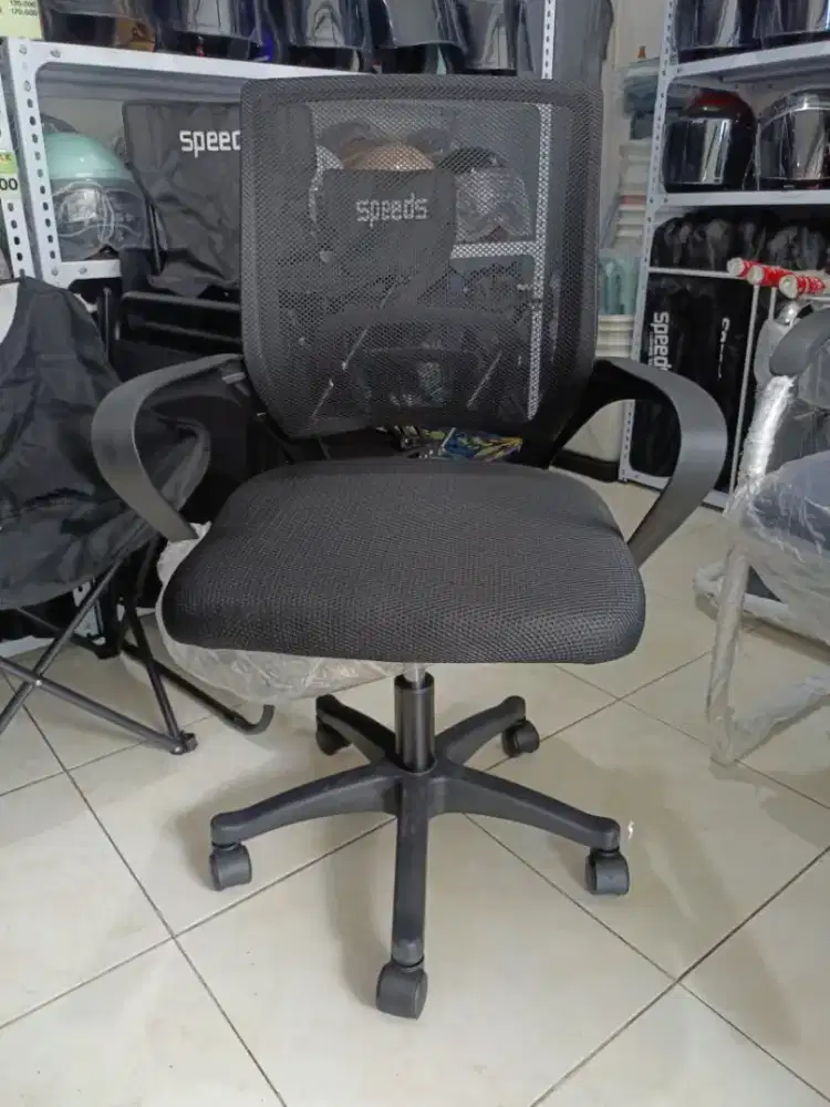 300rb BARU-Kursi Kantor/Belajar/Kerja Hidrolik Putar Ergonomis