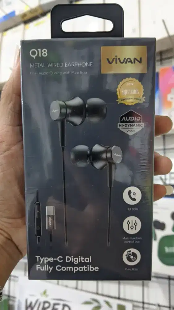 HEADSET TYPE-C VIVAN Q18