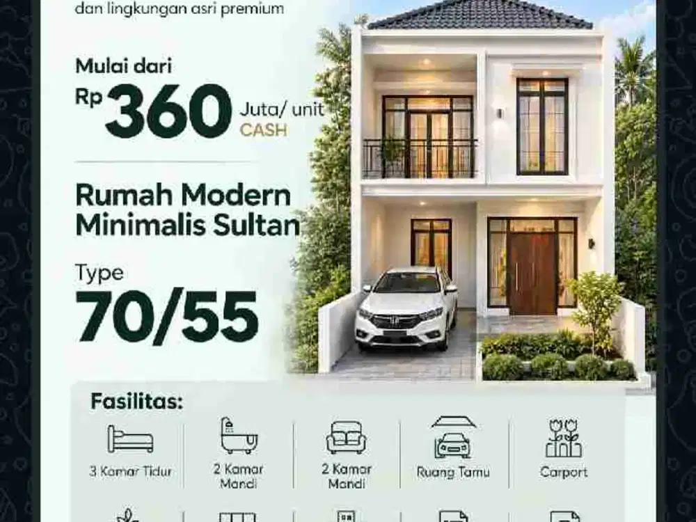 TOWN HOUSE 2 LANTAI MAMPANG DEPOK