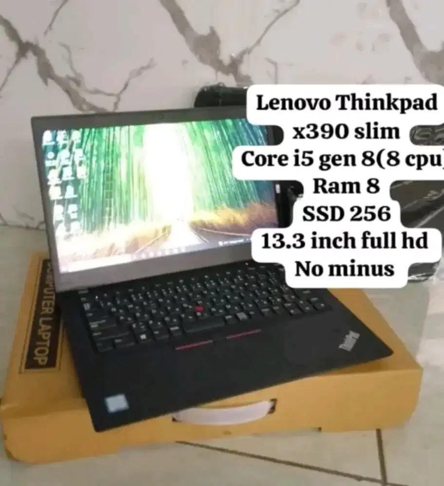 Lenovo x390 slim i5 gen 8