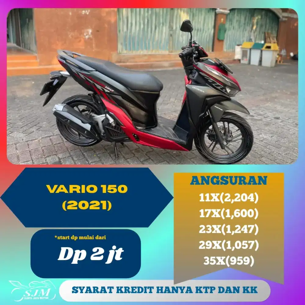 HONDA VARIO 150 2021 CASH & KREDIT