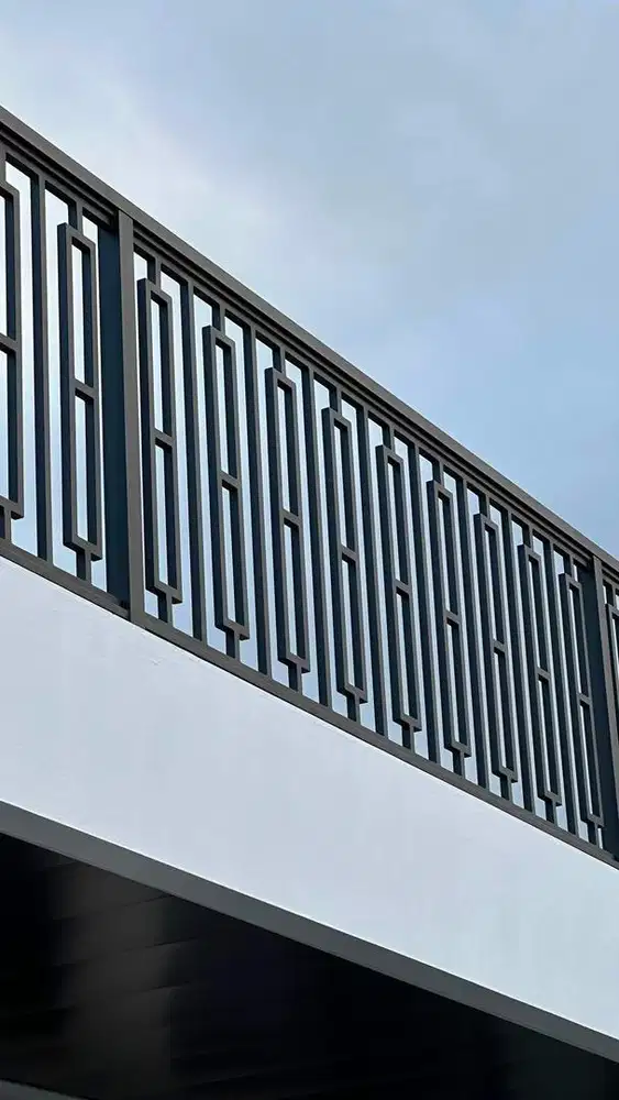 Balcon railling besi galvinis