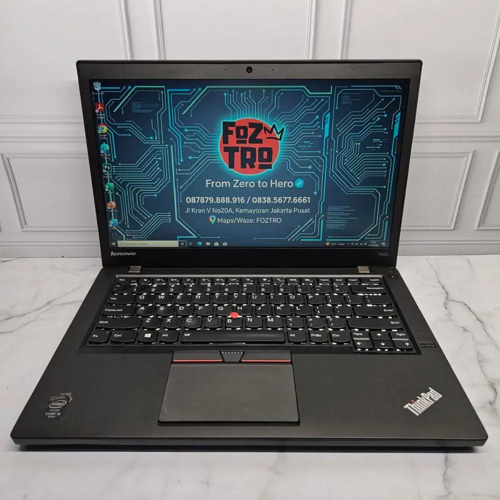 SIAP ANTAR! Laptop Lenovo Thinkpad T450S Core i5 8/256GB SSD No Minus