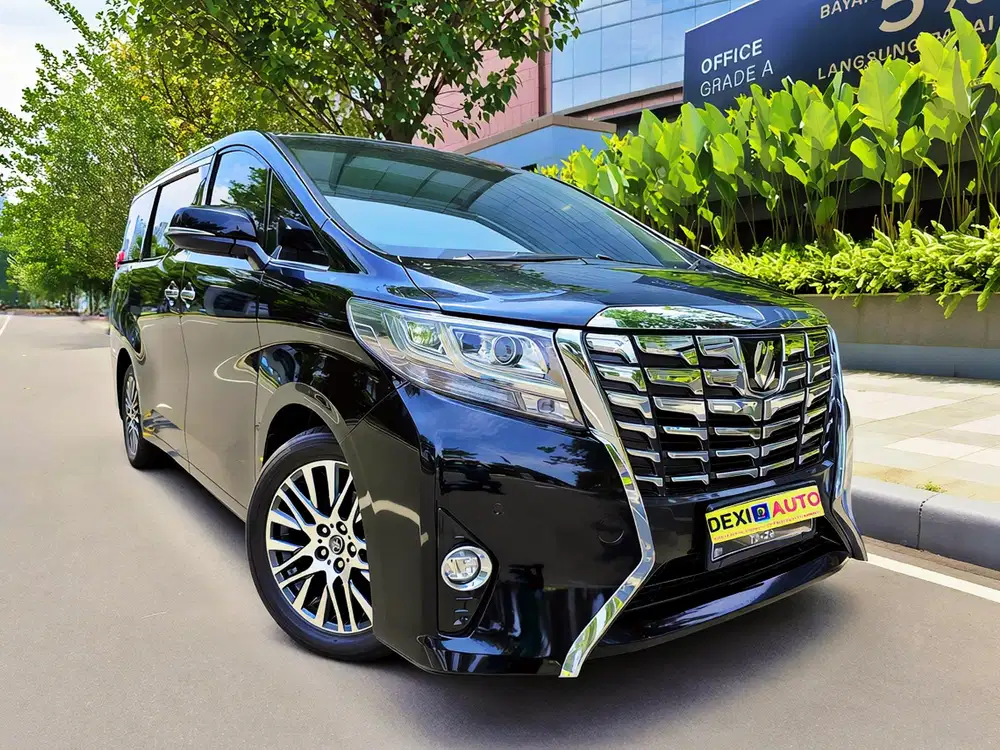 (KM50000)TOYOTA ALPHARD G 2016/2017 ATPM ISTIMEWA KM RENDAH!!