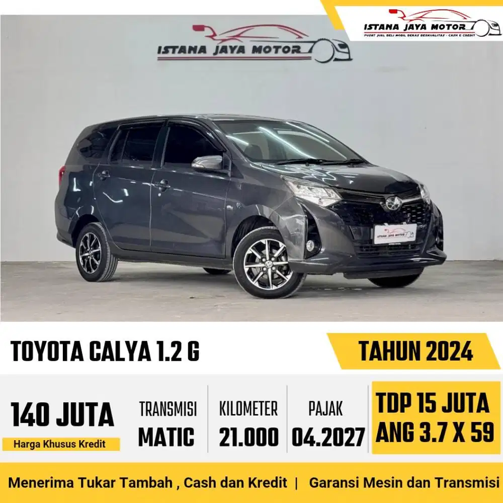 [KM 20RB] Toyota Calya G 1.2 Automatic 2024
