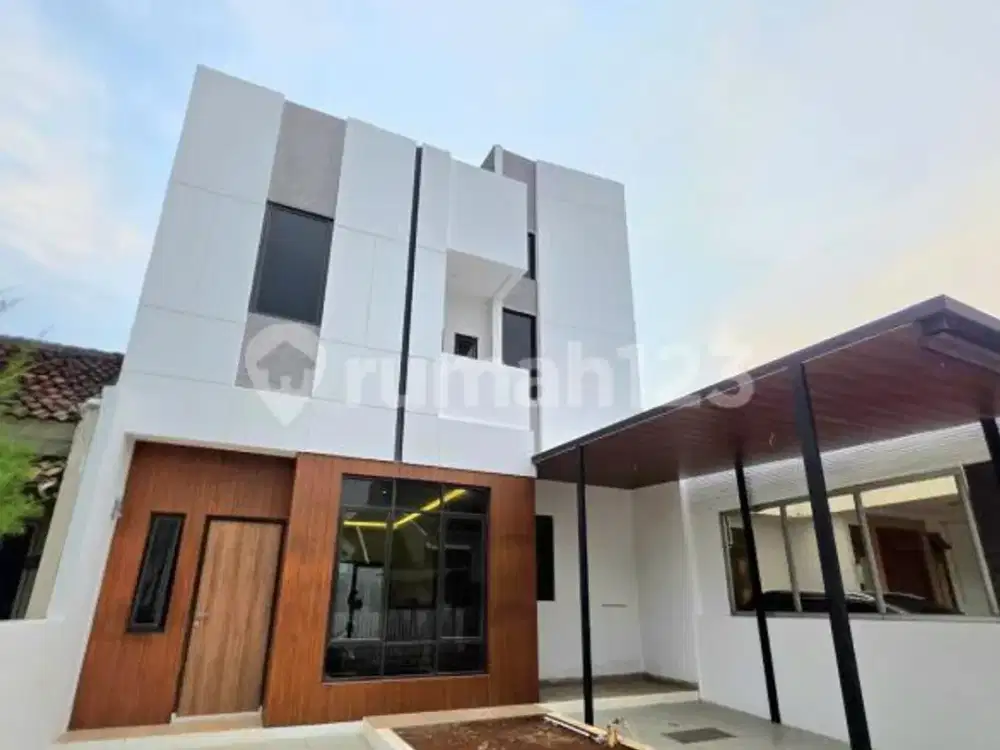 Rumah Modern 3 Lantai Siap Huni Bintaro - Tangerang Selatan
