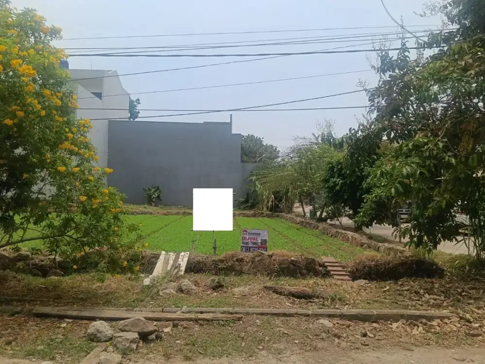 Ss.3959 - Murah !! Dijual Kavling Siap Pakai Luas 446 Hadap Selatan di Imperial Gading
