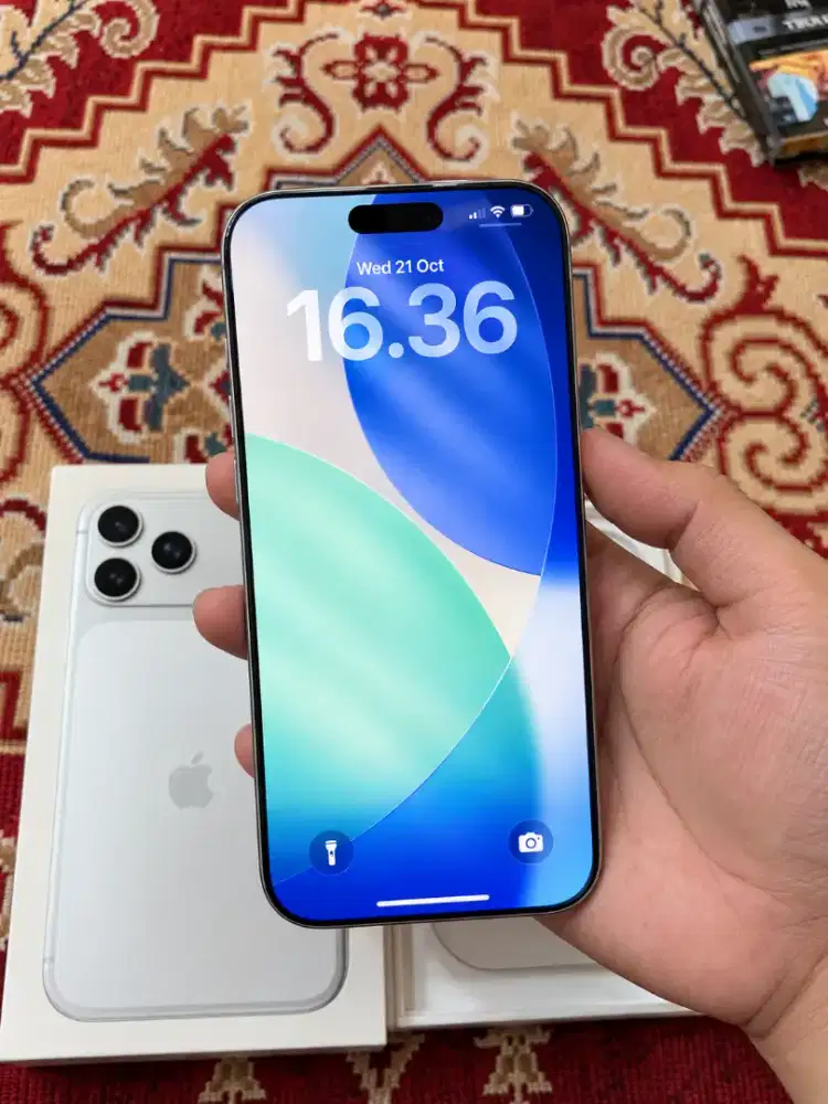 Iphone 17 pro max 256gb fullset ex ibox