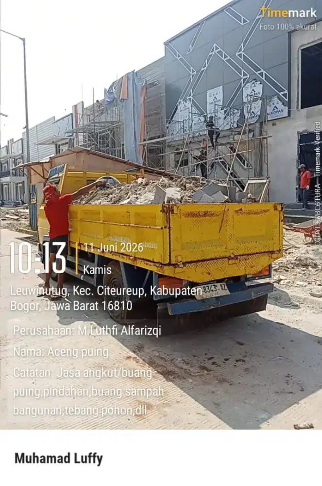 jasa angkut puing & sampah proyek