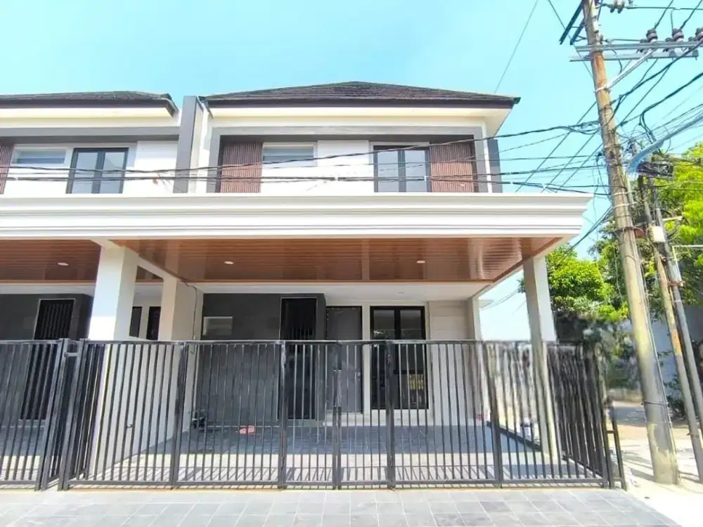RUMAH MURAH 2 LANTAI SIAP HUNI DI TAMAN PONDOK INDAH WIYUNG SURABAYA TIMUR