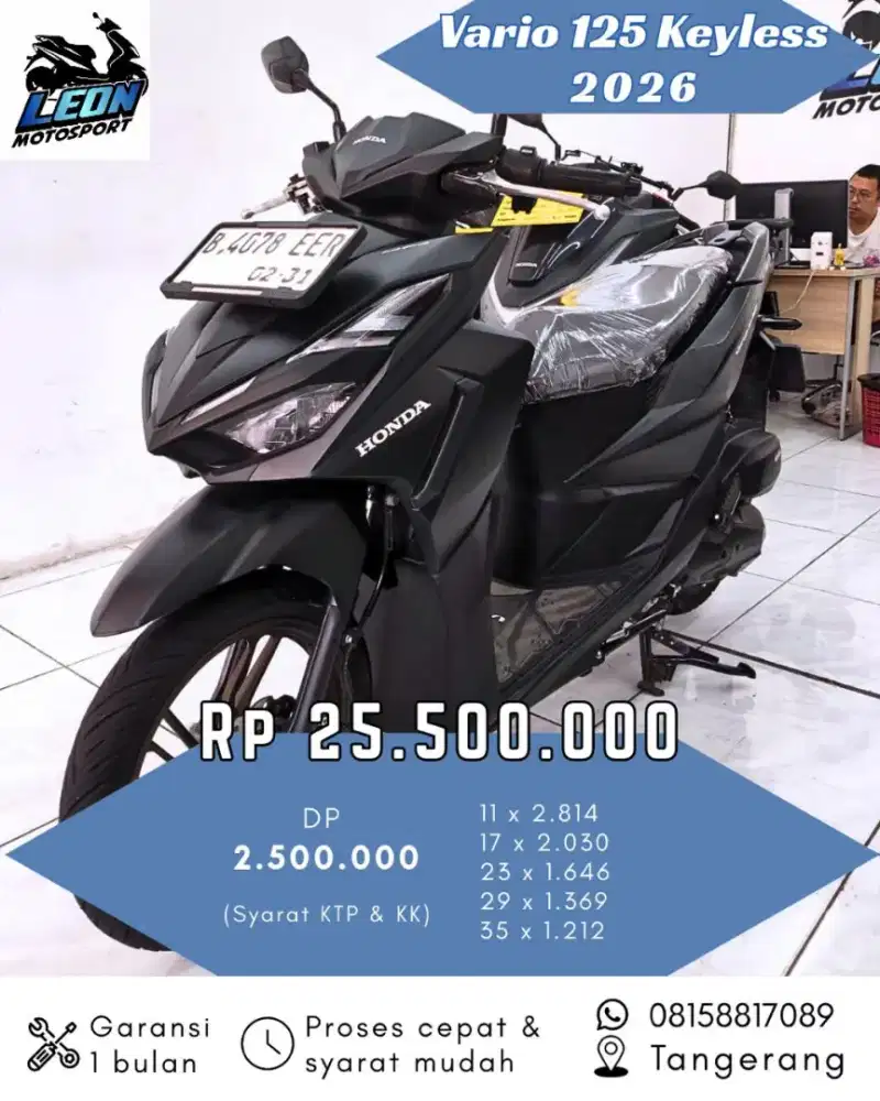 Honda Vario 125 Gen 3 (2026)