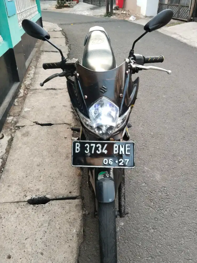 SUZUKI SATRIA FU BARONG TH 2012 MOTOR MESIN BODY BAGUS SIAP PAKAI