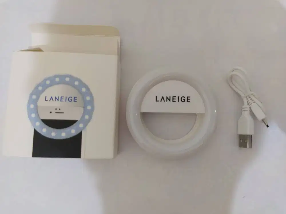 Mini Ring Light Jepit HP Potable Lampu