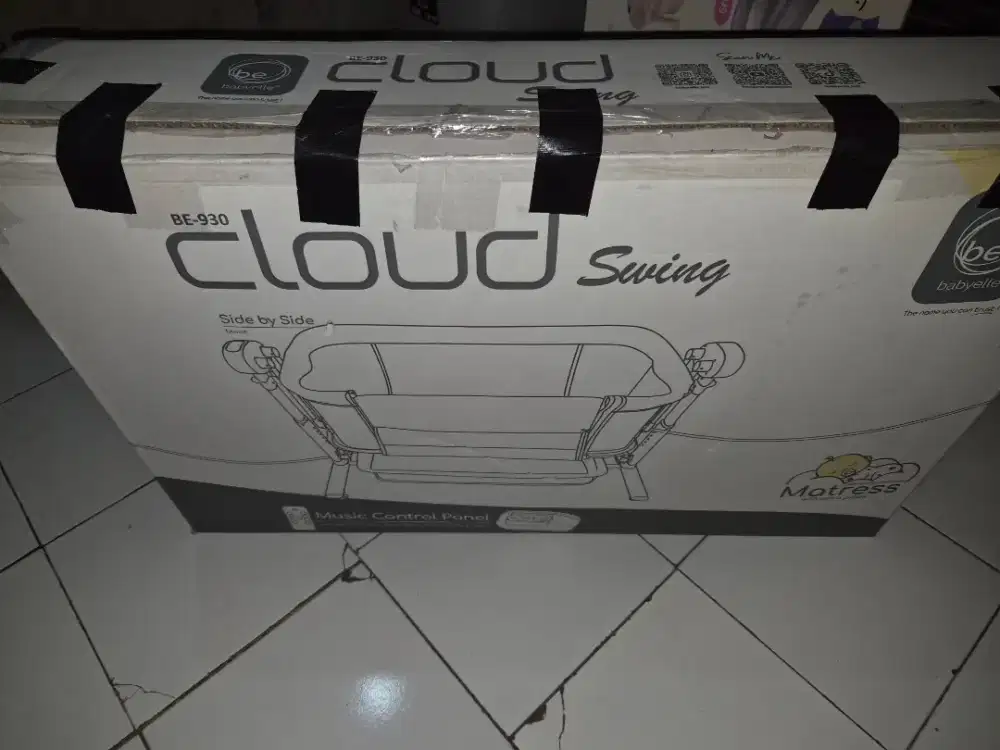 Babyelle Cloud Swing Baby Bed 3in1