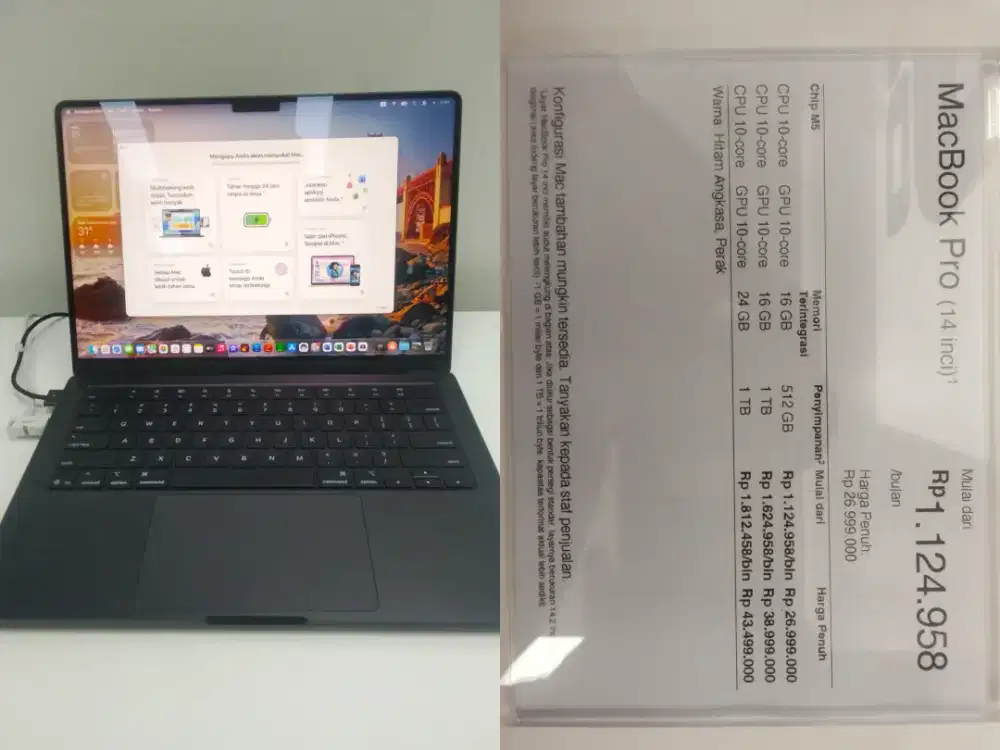 Macbook pro M5 16/512 GB