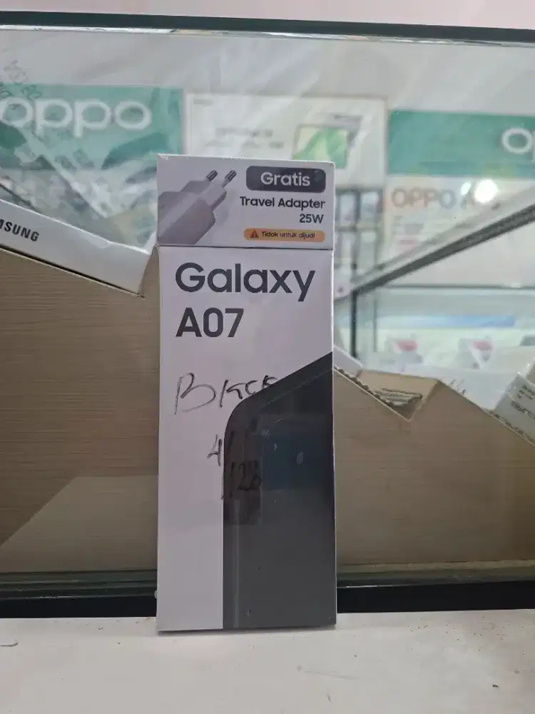 SAMSUNG A07 4/128 NEW MURAH GARANSI RESMI