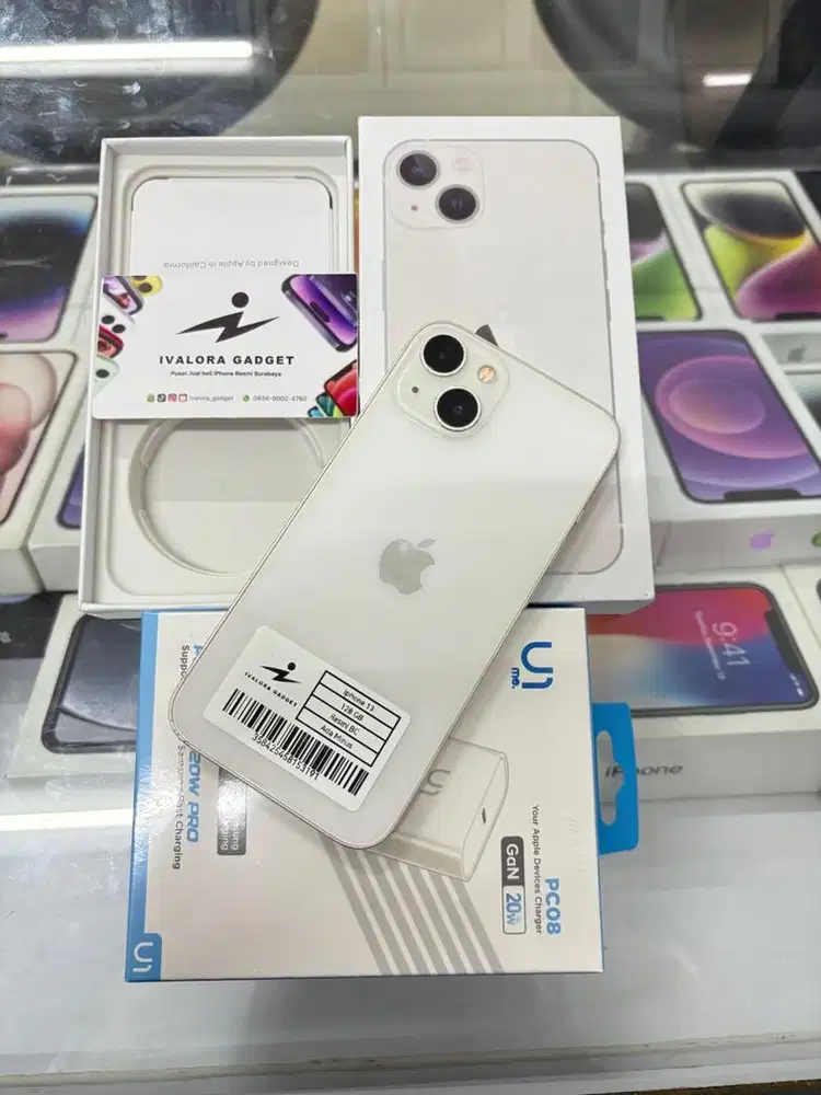 iPhone 13 128GB Beacukai White