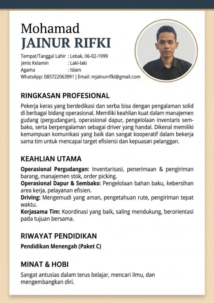 Lokernya donk apa ajah yg tanpa modal