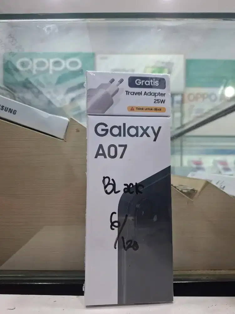 SAMSUNG A07 6/128 NEW MURAH GARANSI RESMI