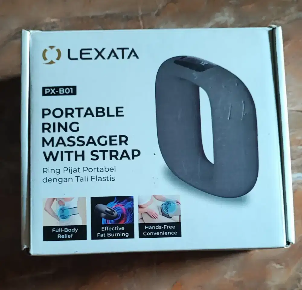 Lexata PX-B01 Portable Ring Massager kondisi Like new