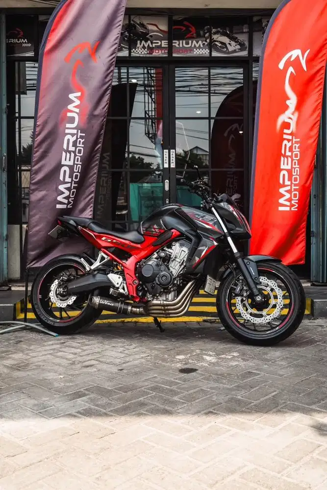 ENTRY LEVEL BIKE Honda CB650F Matte Gunpowder Black Metallic