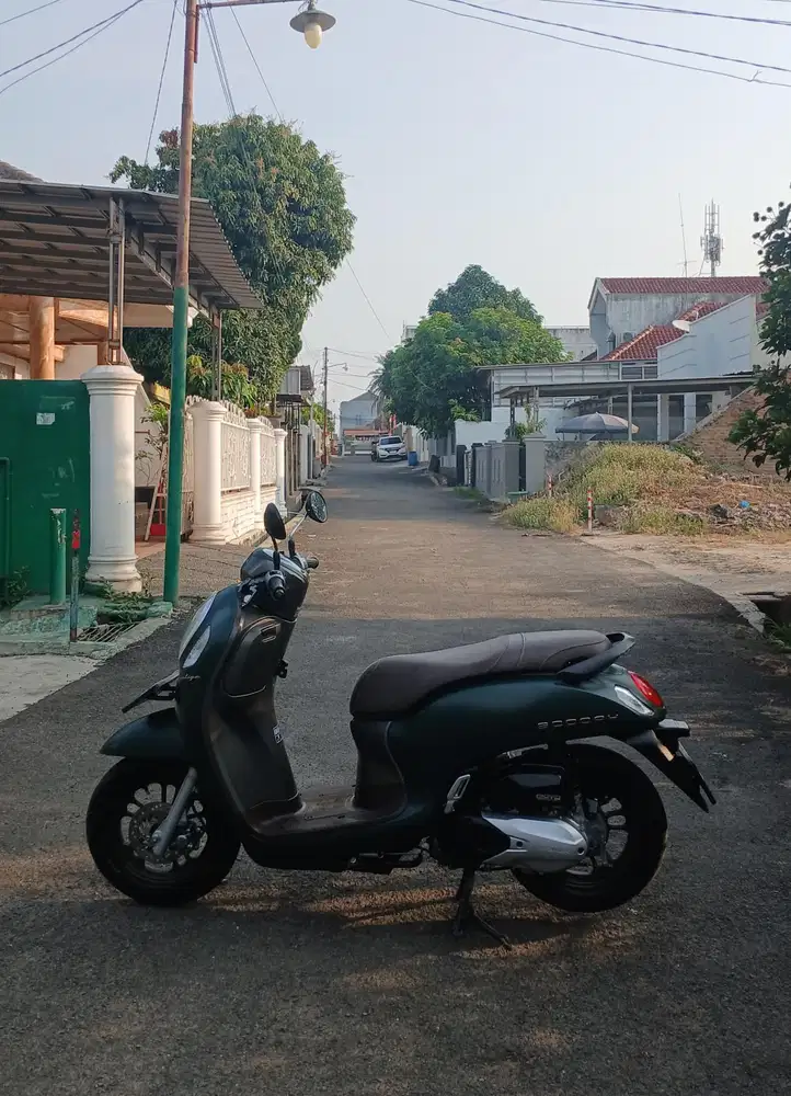 HONDA SCOOPY STYLISH 2023 KOTAMADYA LOW KM GRESS