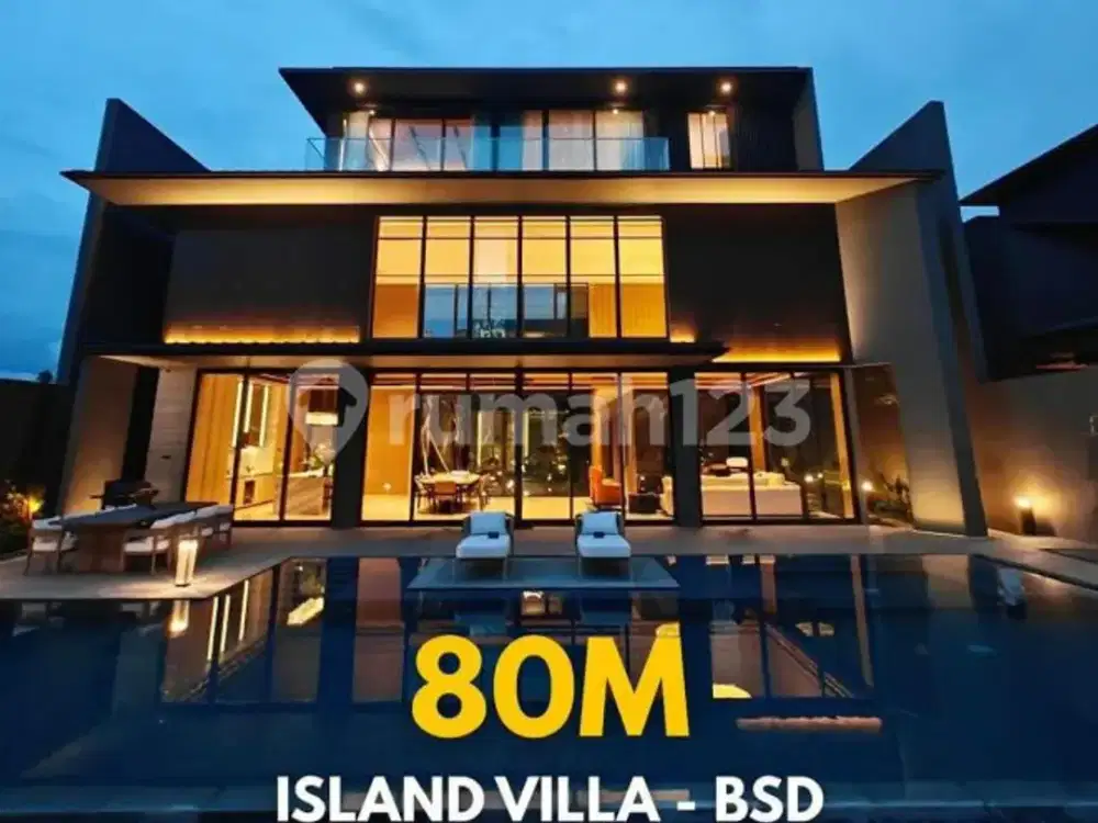 Rumah BSD Mewah Sultan Luas 1000 Cantik Siap Huni