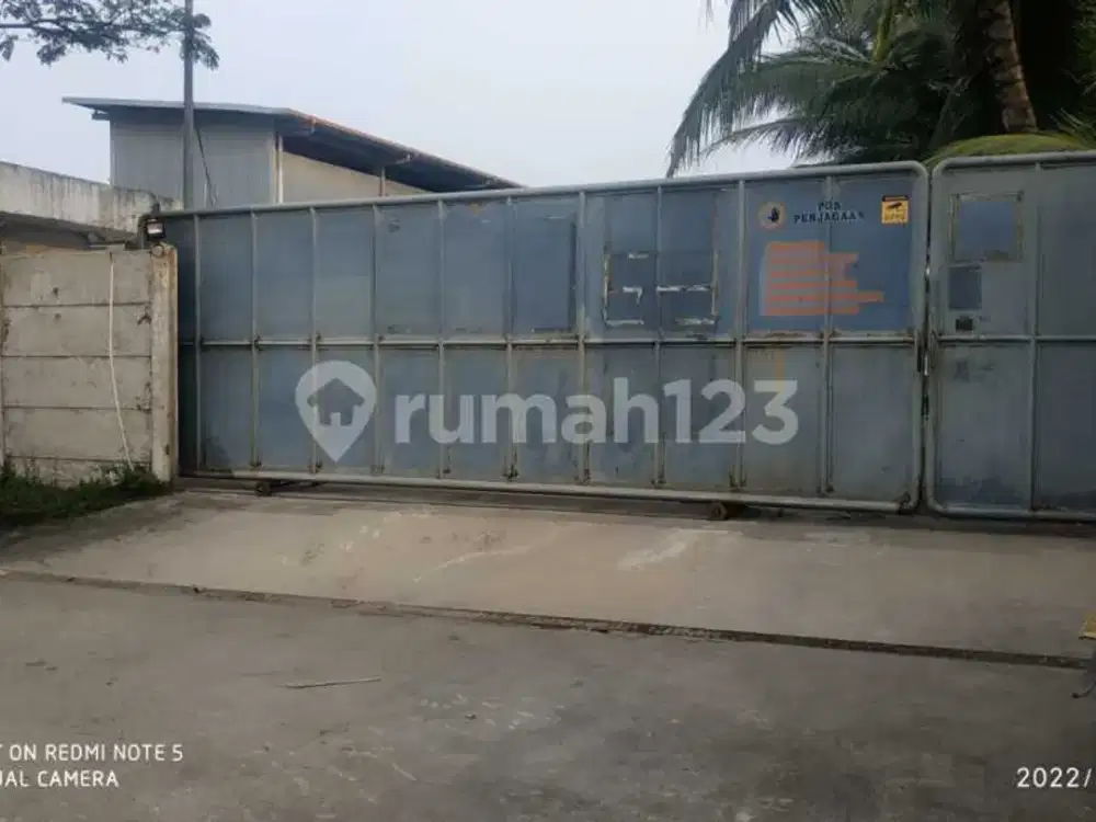 Gudang Balaraja Ex Pabrik Dijual Murah Hitung Tanah