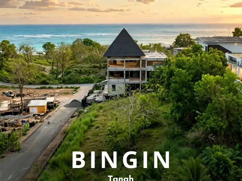 Tanah Pemandangan Laut Pantai Bingin Zona Pariwisata Bali