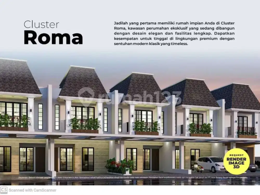 Rumah Cluster di Grand Kota Bintang, Bekasi Barat