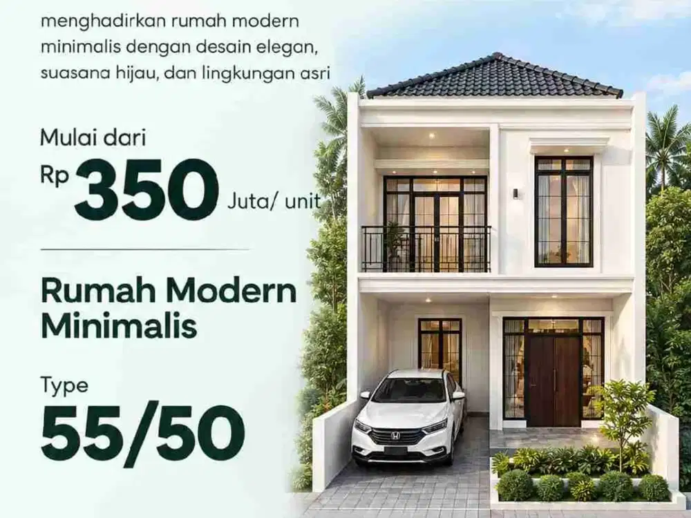 RUMAH SULTAN, HARGA TERJANGKAU DEPOK MAMPANG 2 LANTAI CASH 350 JUTA