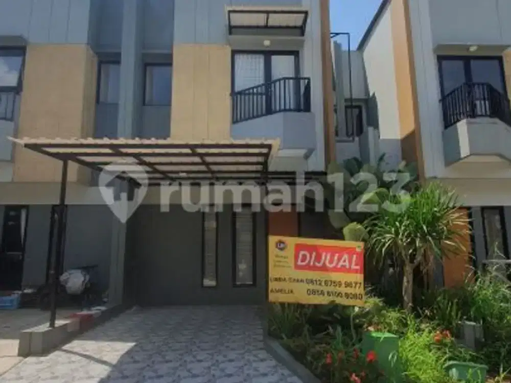 Rumah Full Furnished 3 Lantai di Adhi City, Sentul