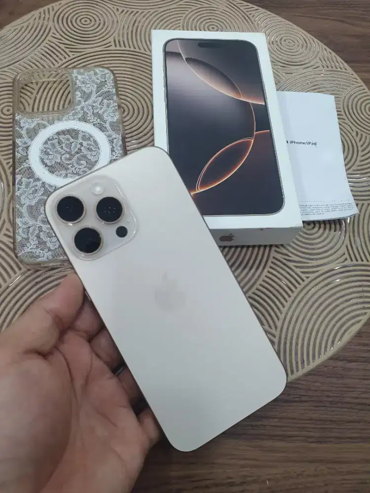 Iphone 16 Promax 256gb bh93% dessert mulus perfect ex ibox