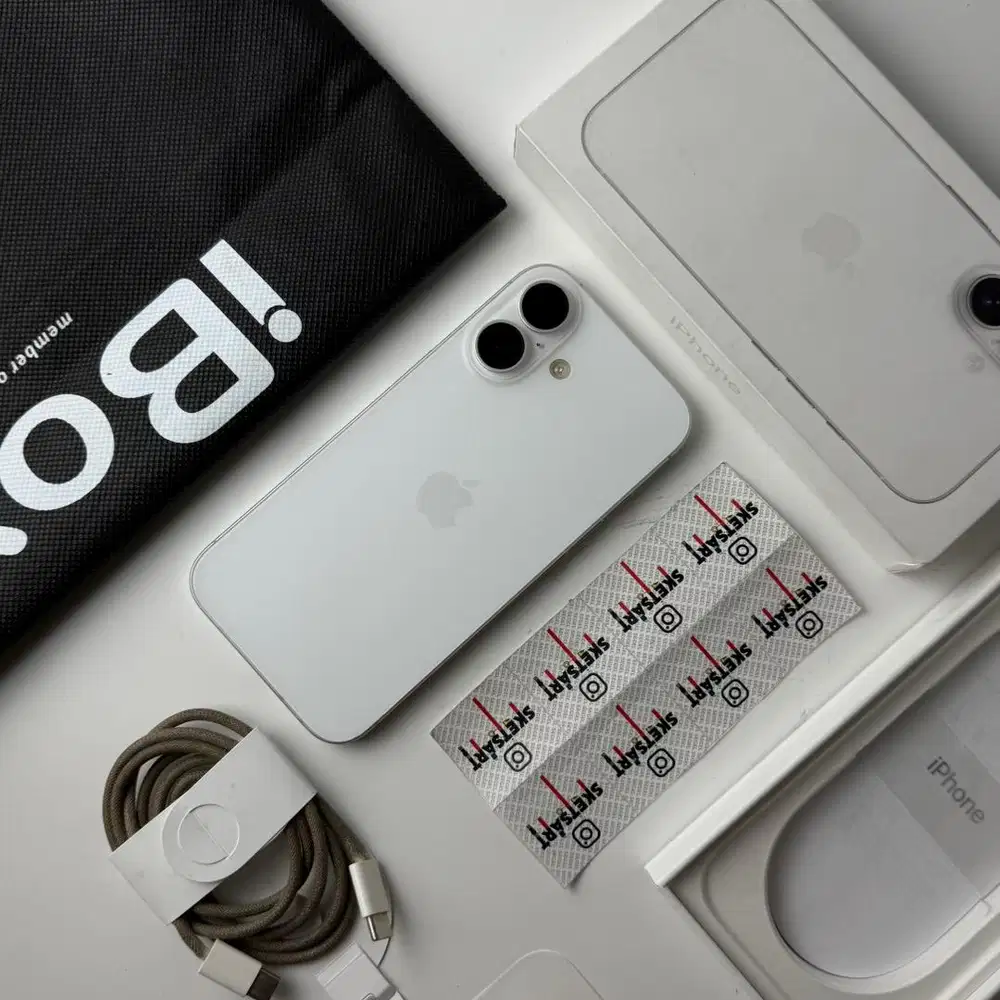 iPhone 16 128gb White iBox Battery Health 90%