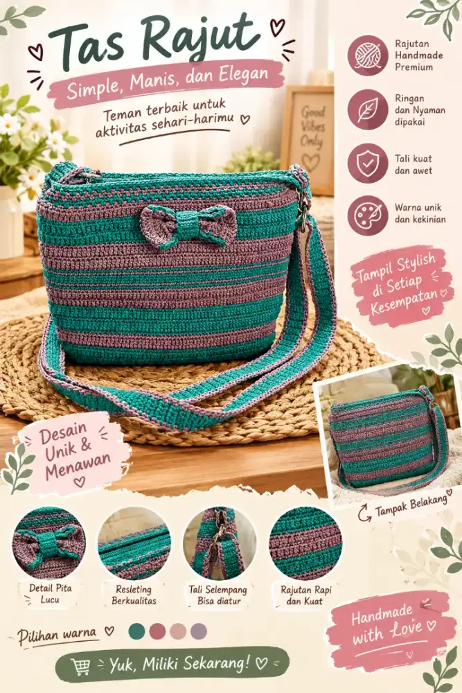 Tas Rajut hand made by me