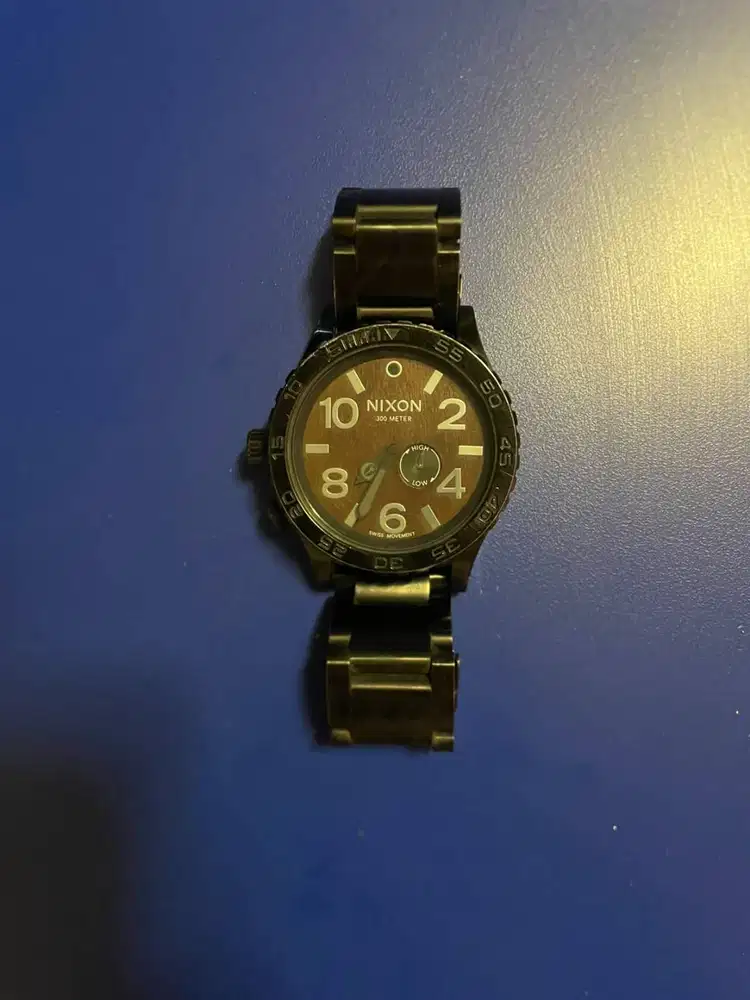 Jam tangan Nixon 51-30 Tide Darkwood