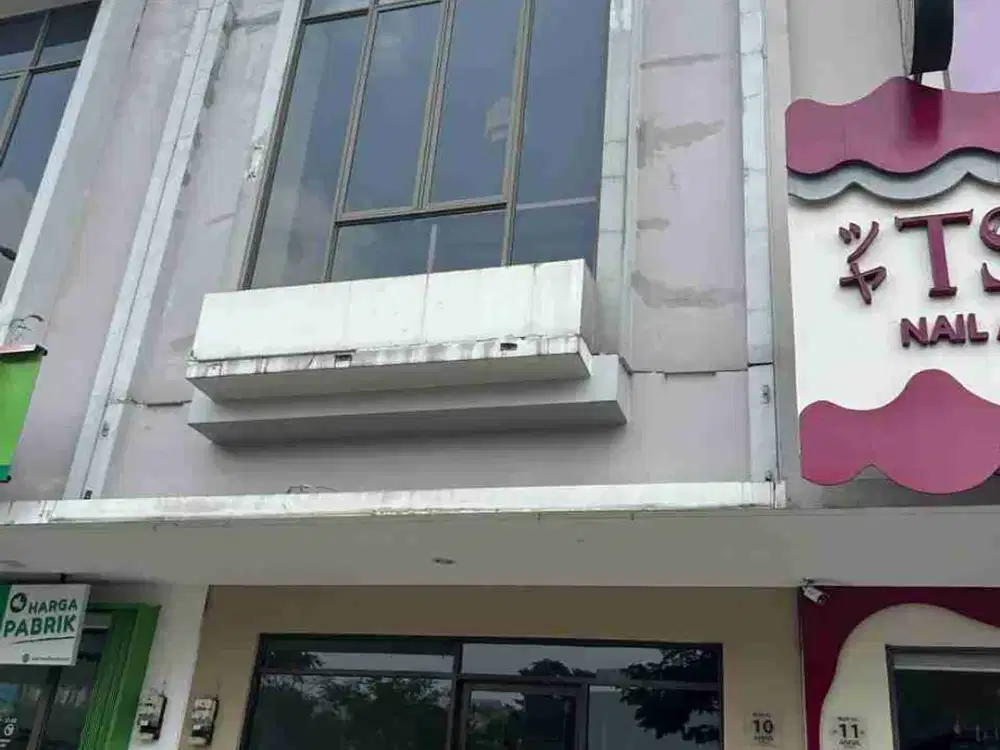 Disewakan Ruko Hadap Jalan Aniva Grande ex cafe Bagus Gading Serpong