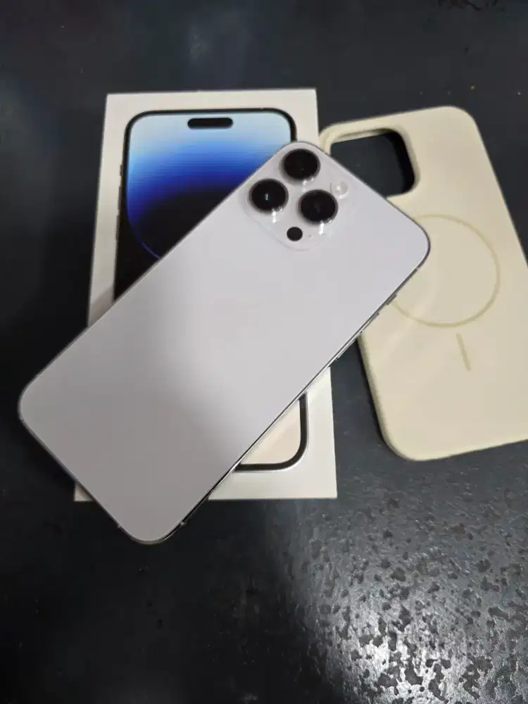 Iphone 14 promax 256gb Ex Ibox Resmi,kondisi MULUS PERFECT fullset ori