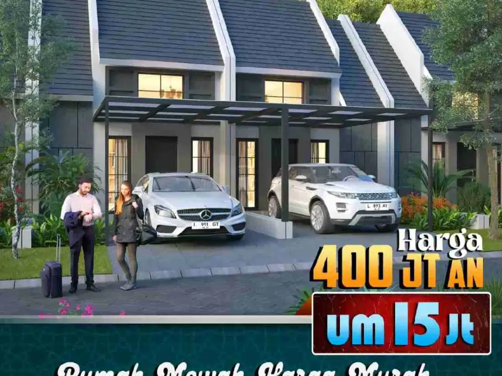 400Jtan Rmh Baru Pakal Sby Barat