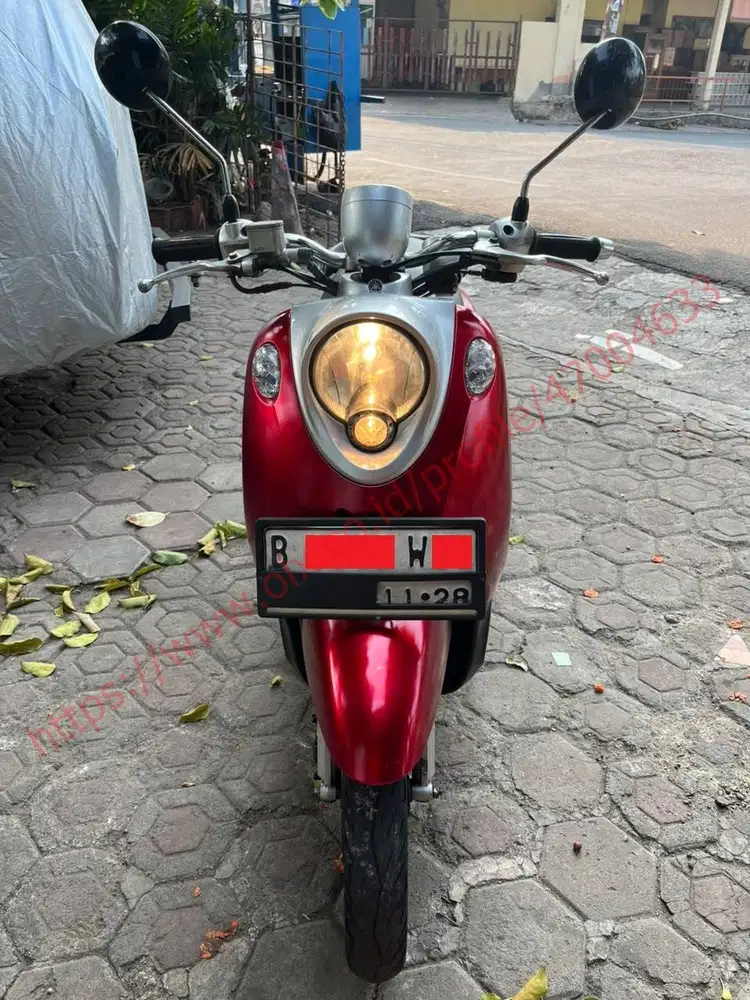 Yamaha Fino Karbu 2012 Kondisi Mulus Terawat SS Lengkap Pajak Idup
