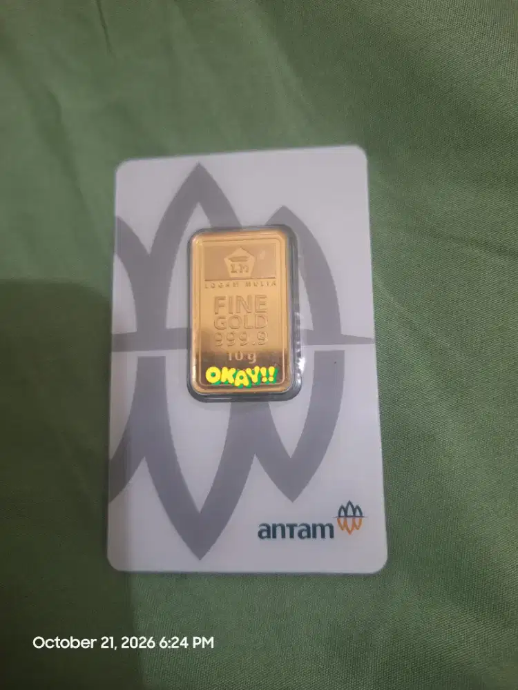 Emas Antam Gramasi 10