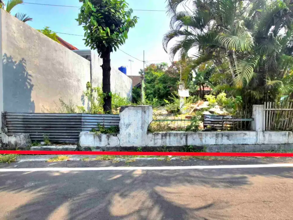 tanah strategis lingkungan nyaman di Nusukan Banjarsari