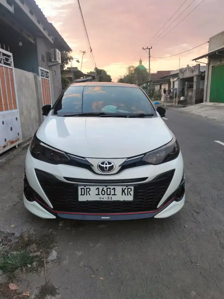 Dijual Toyota Yaris kelelawar 2018 Pajak hidup Kondisi bagus