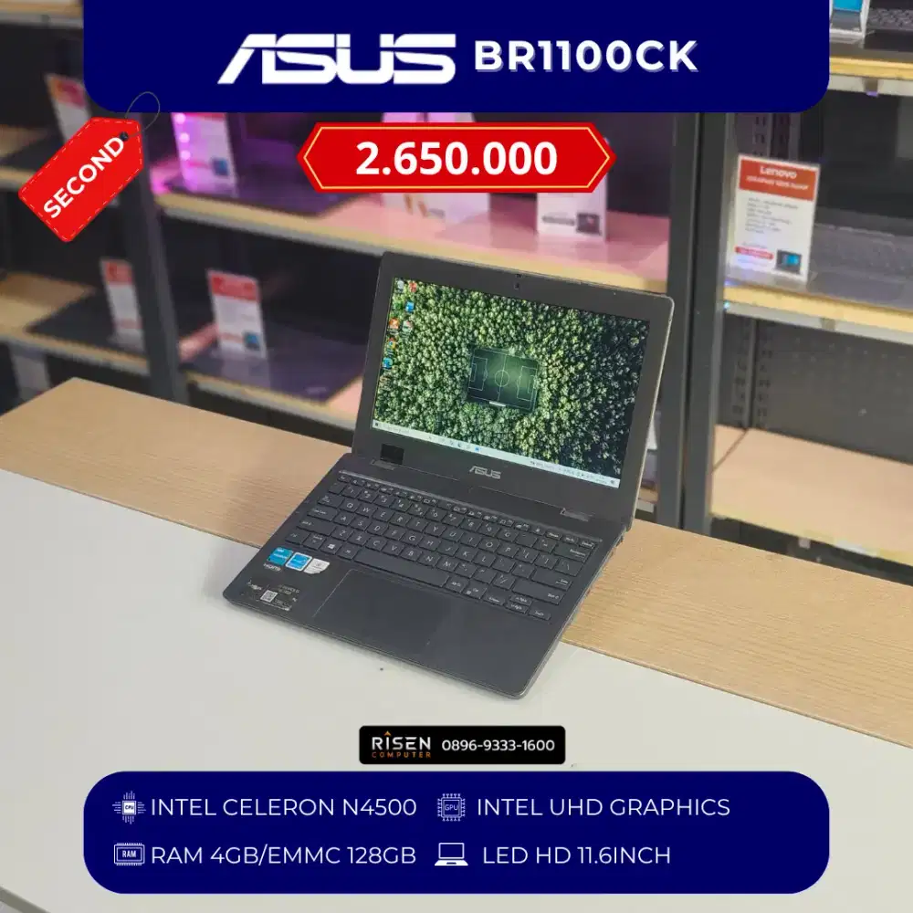 ASUS BR1100CK Intel Celeron N4500 RAM 4GB EMMC 128GB HD 11,6Inch