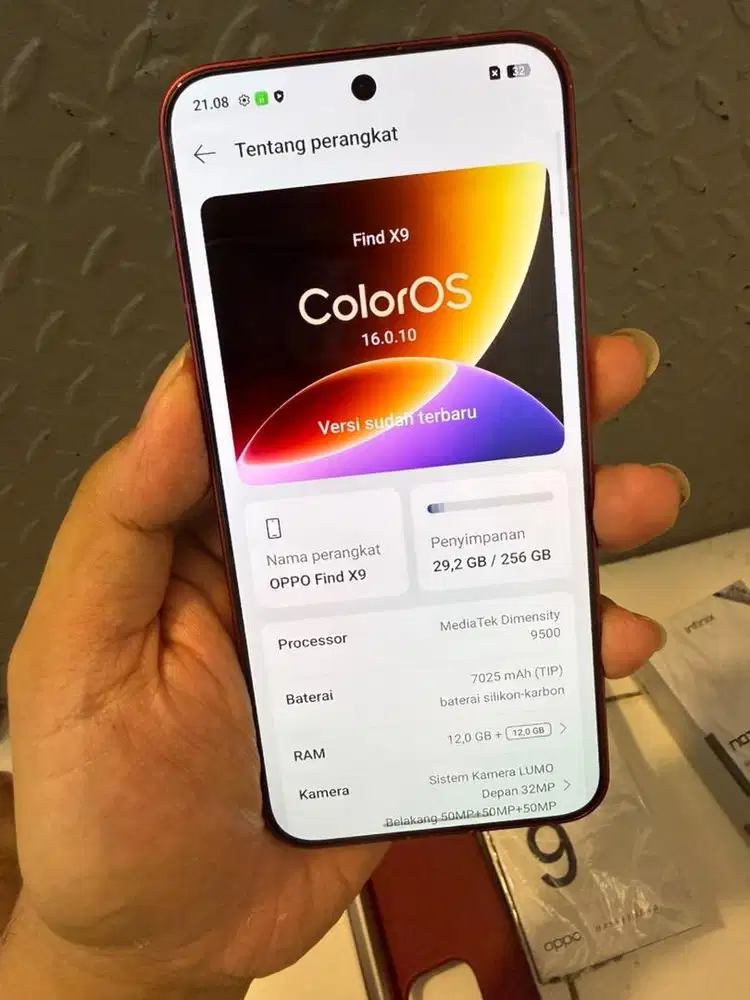 Oppo Find X9 12/256 second