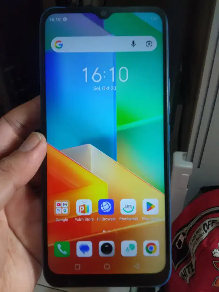 Itel vision 1 pro 4G 3/32 layar 6.5 inchi mulus