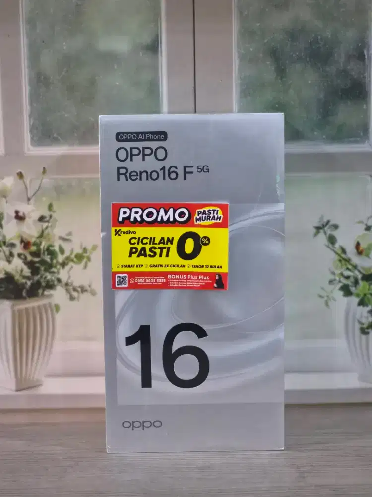 Terbaru hp Oppo Reno 16F spek mewah kredit serba 0persen