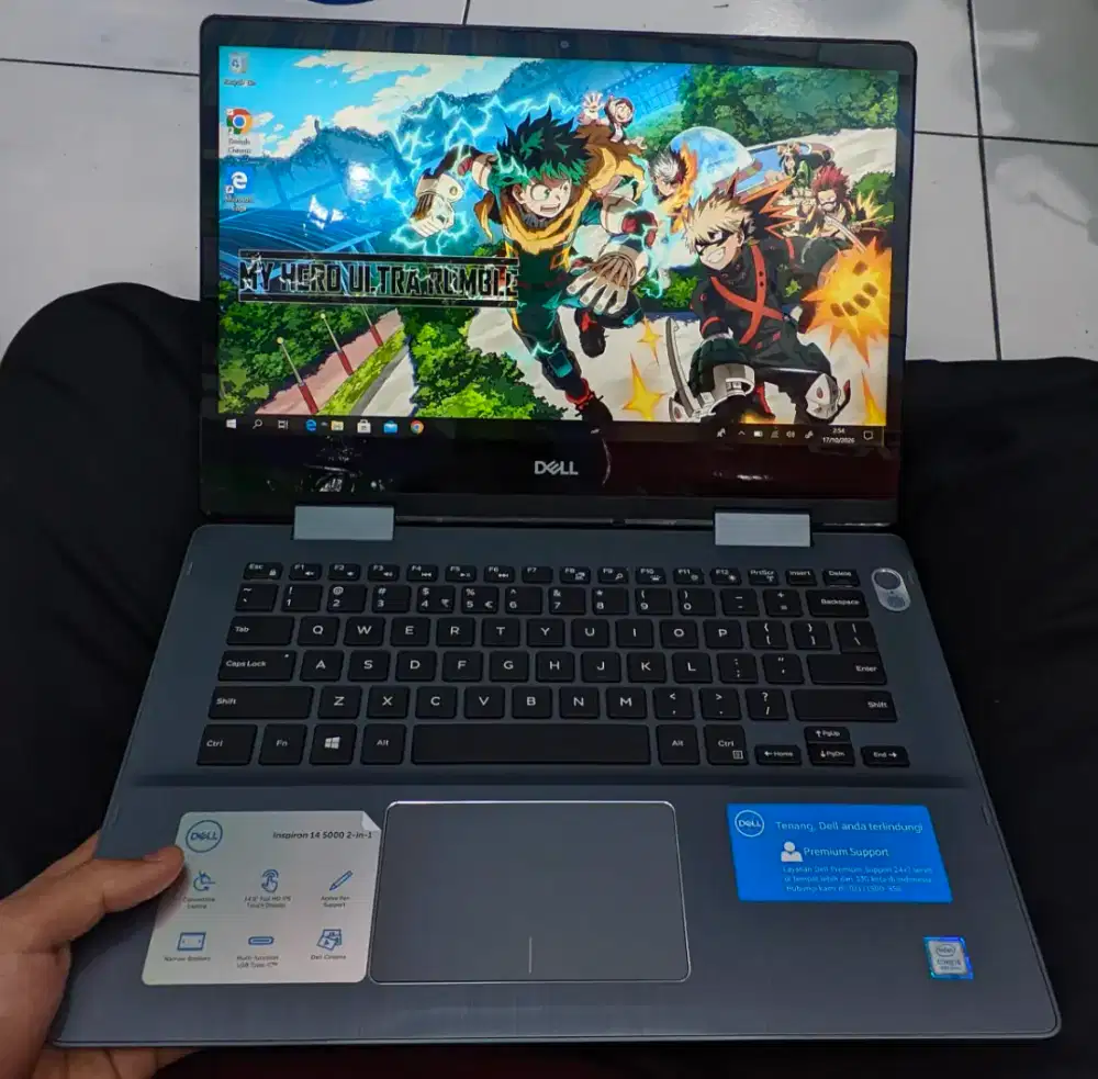 Laptop Dell Inspiron 5482 2-in-1 touchscreen fullset