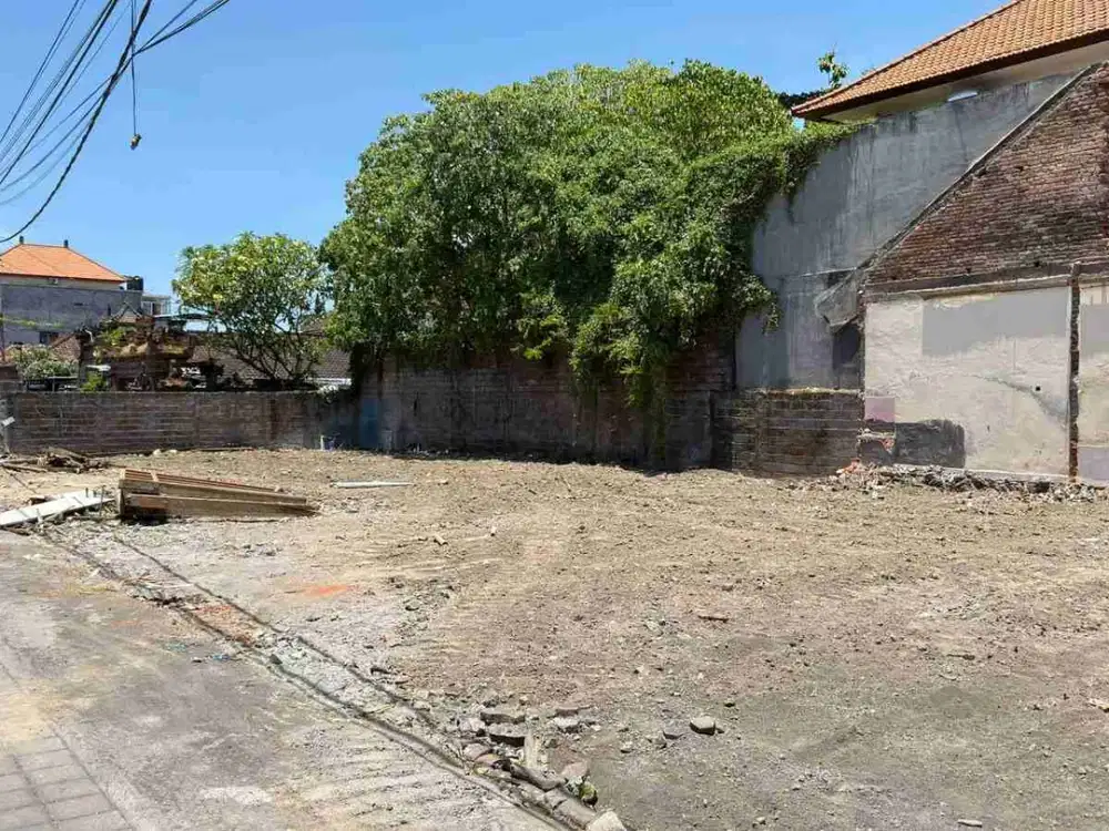 Tanah Pusat Bisnis Kuliner 184M2 Hanya 75Mtr Dari Raya Tk Barito Renon