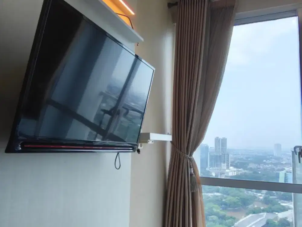 Tersisa 1 Unit Disewakan Apartemen Puri Mansion Tipe Studio Terbatas Furnish Tinggal Bawa Koper Hanya 25 Juta/Tahun